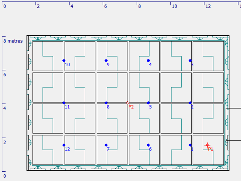 室內(nèi)客觀音質(zhì)參數(shù)的計(jì)算機(jī)仿真與現(xiàn)場(chǎng)測(cè)試對(duì)比