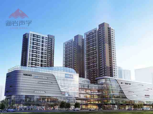 仁懷國貿購物中心屋面空調水泵設備機組 隔音降噪