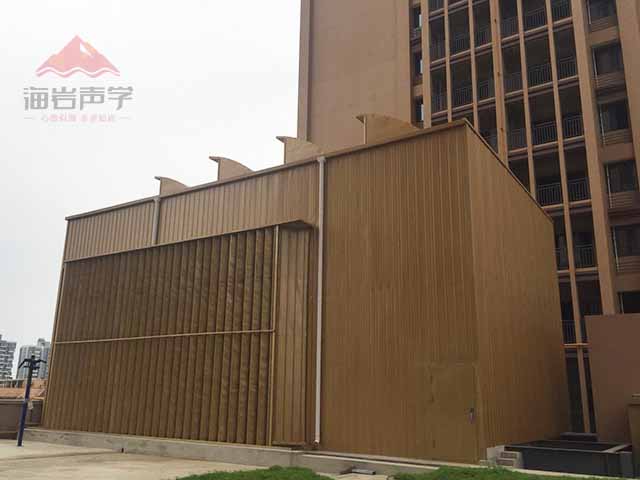 東方華大廣場冷卻塔降噪